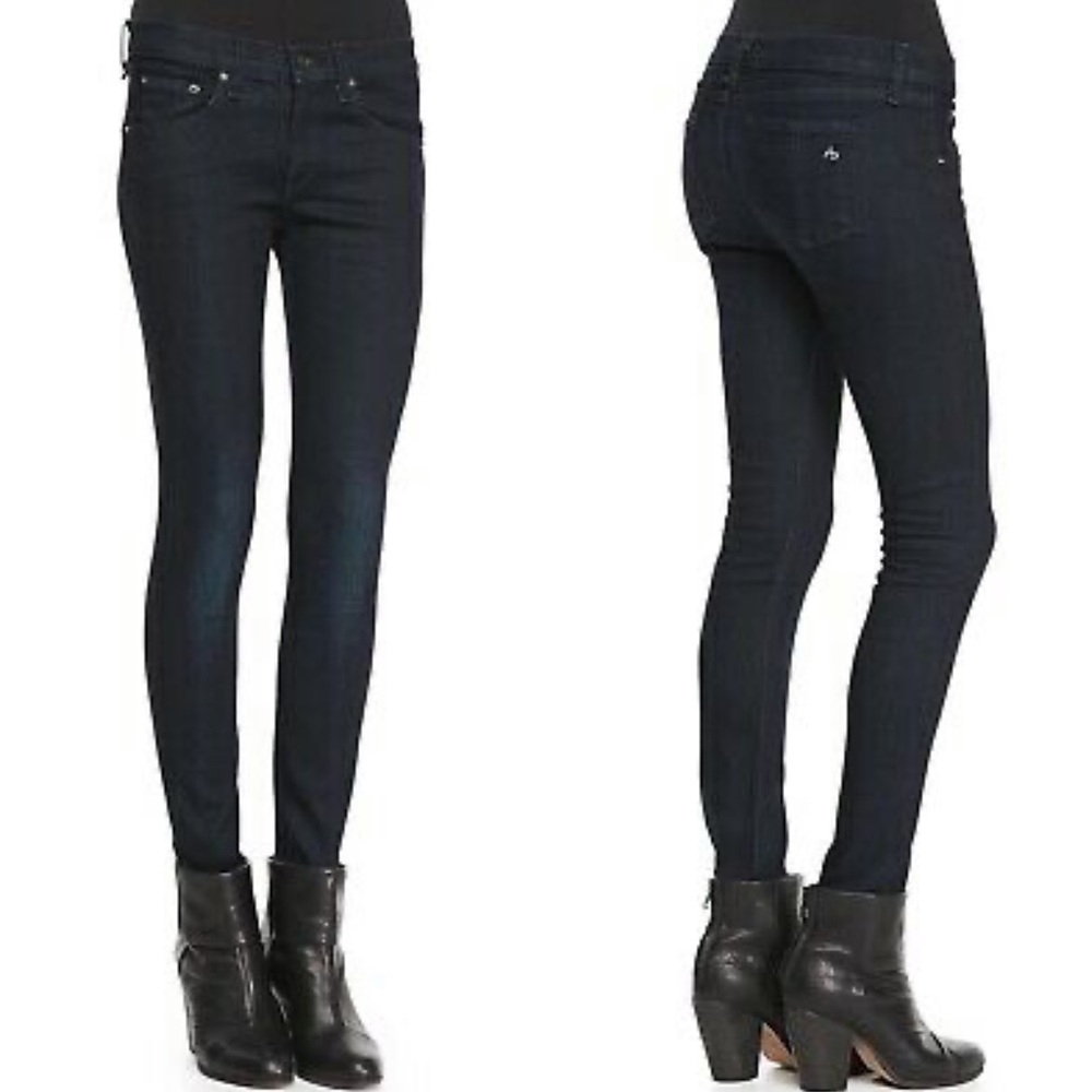 Size 30 rag and bone skinny in olive harrow